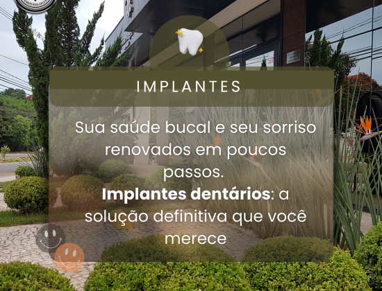 IMPLANTES DENTÁRIOS