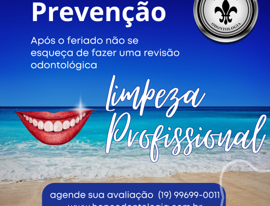 PREVENÇÃO ORAL