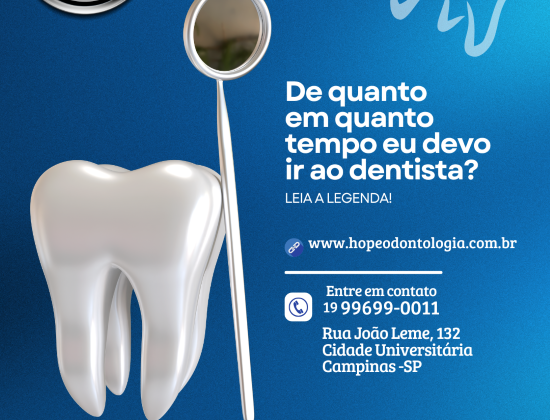 QUANDO DEVO IR AO DENTISTA?